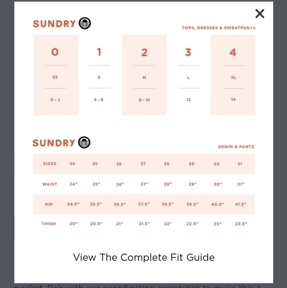 New Sundry Rainbow Heart Graphic Pullover Sweatshirt NWT Size 1/Small - Picture 7 of 7